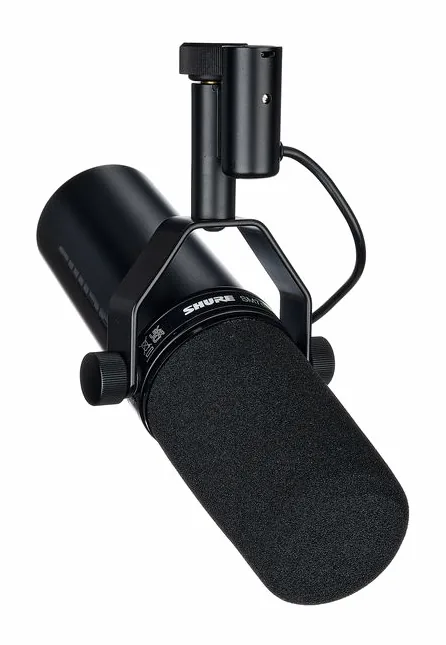Shure SM 7 dB Headphone Bundle, gallret framifrån