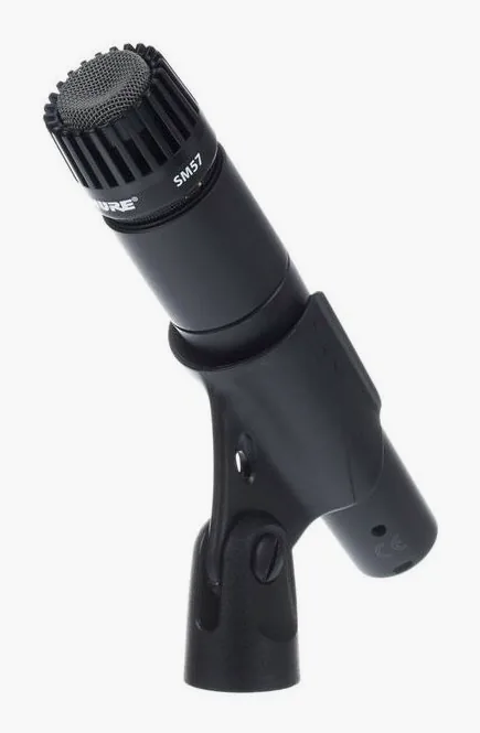 Shure SM57LC Bundle II, huset sett från sidan