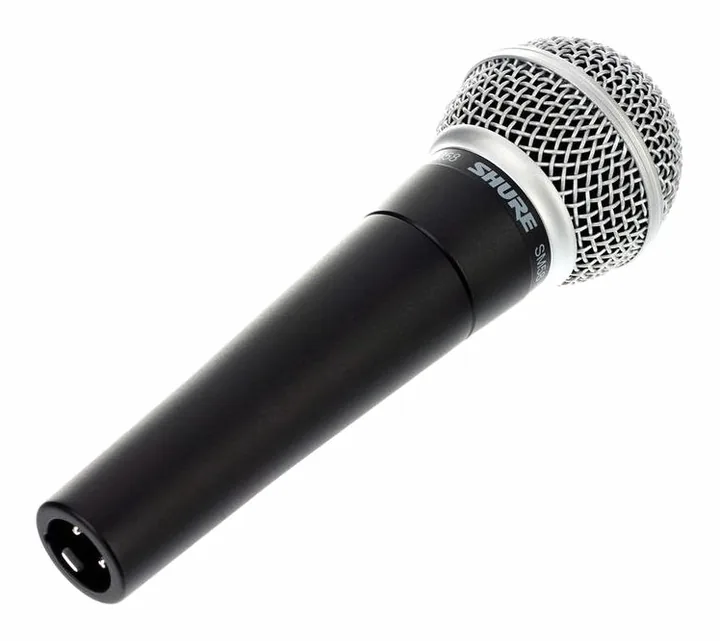 Shure SM58 LC Bundle, gallret framifrån