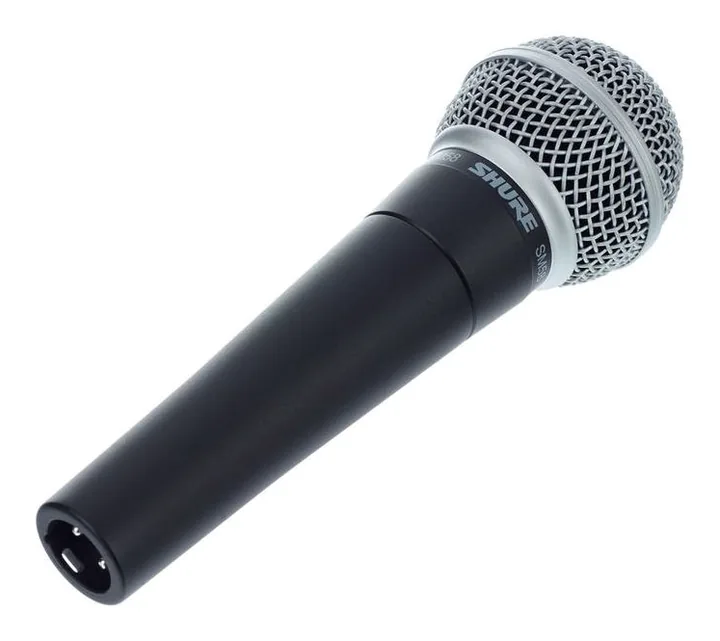 Shure SM58-Set, loggan och ytan