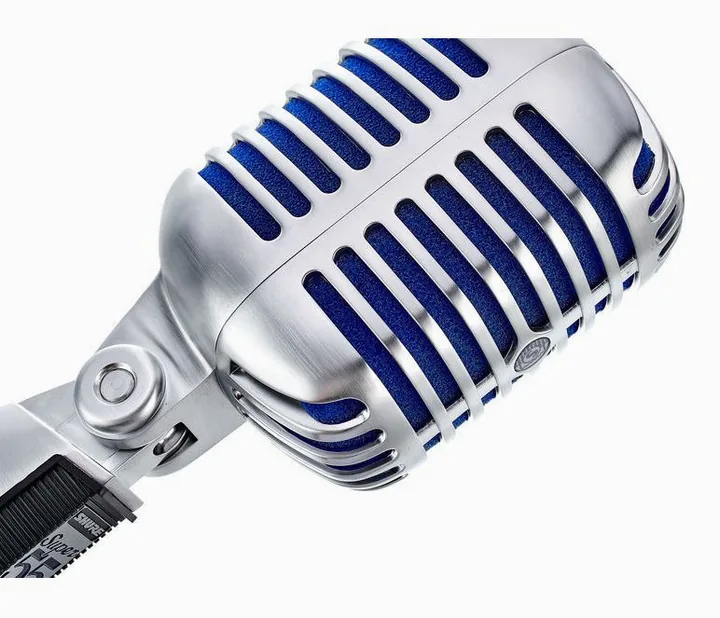 Shure Super 55 Deluxe, hållaren och fästet