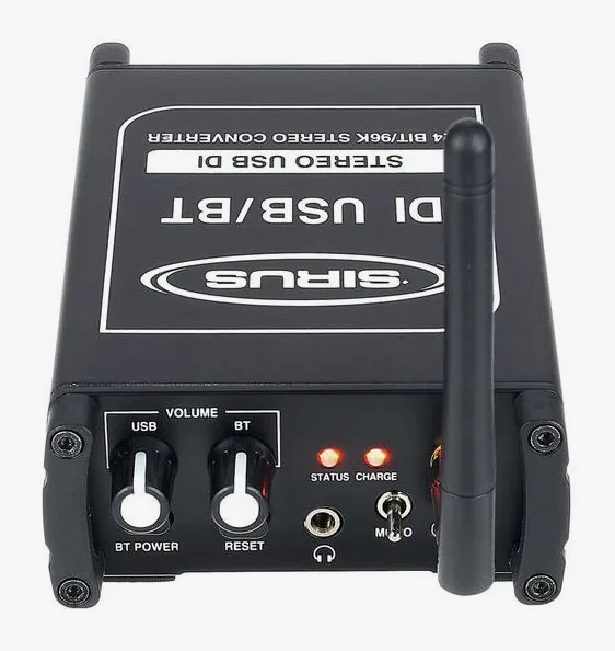 Sirus DI USB/BT, höljet sett från sidan