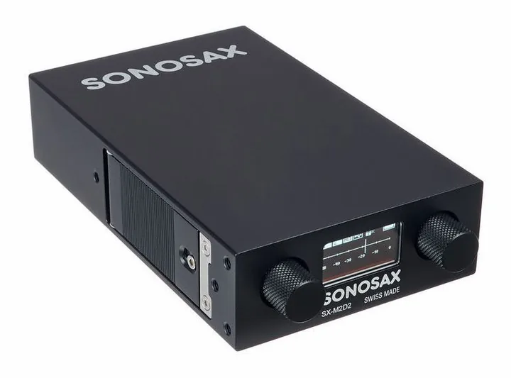 Sonosax SX-M2D2, frontpanelen med rattarna
