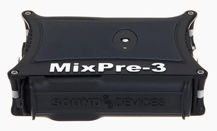 Sound Devices MixPre-3 II Orca Bag Bundle, ingångarna på framsidan