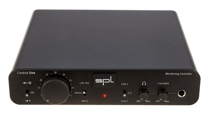 SPL Control One, baksidan med anslutningarna