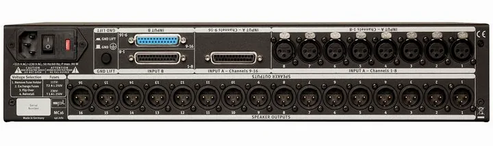 SPL MC16 All Black, basreflexporten