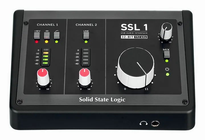 SSL 1, ovansidan av lådan