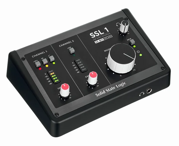 SSL 1, anslutningarna på baksidan