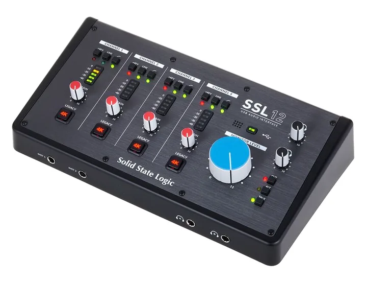 SSL 12 Decksaver Bundle, nivåmätarna och lysdioderna