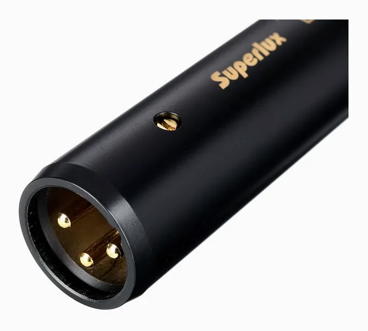 Superlux E208 Pair, huset sett från sidan