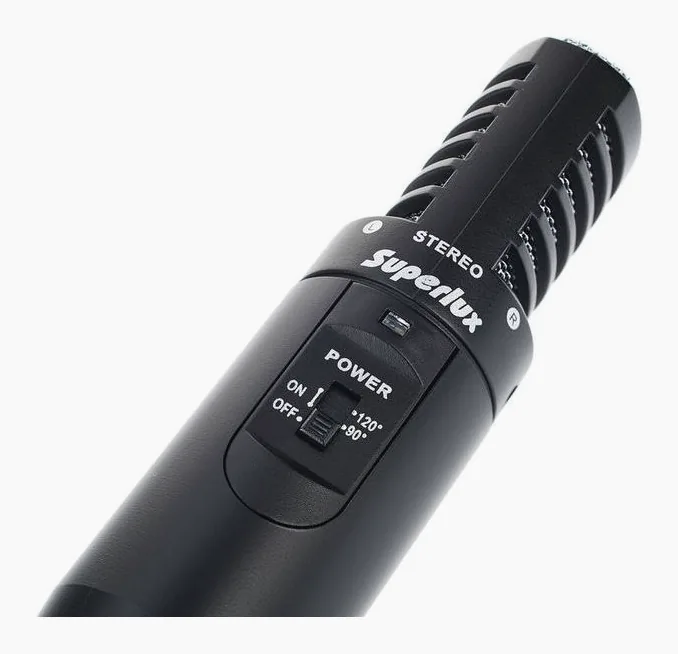 Superlux E531, huset sett från sidan