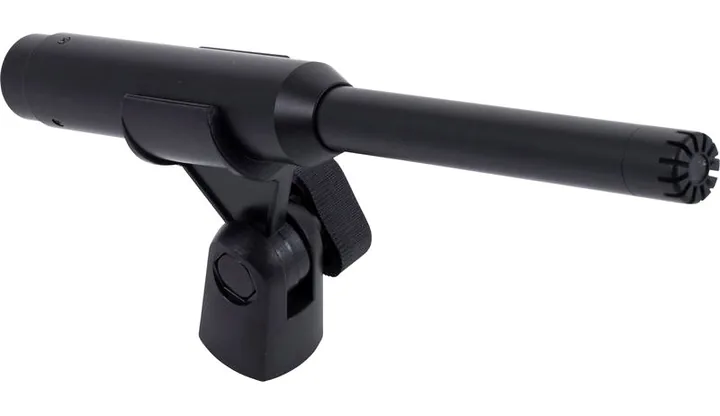 Superlux ECM999, mikrofonkorgen på nära håll