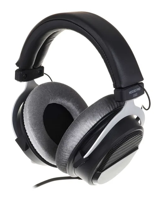 Superlux HD-330 Pro 150 Ohms, bygeln sedd uppifrån