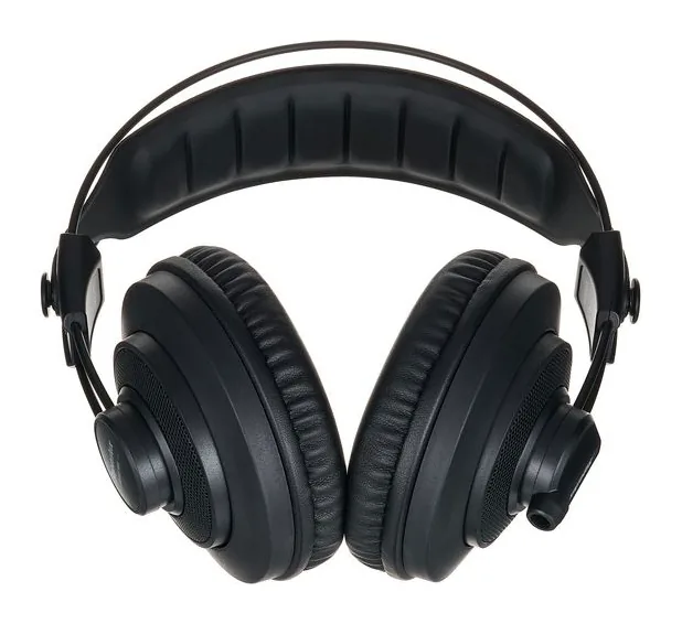 Superlux HD-668 B MKII, kabelingången vid hörkåpan