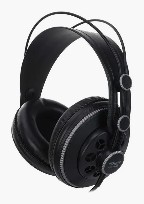Superlux HD-681 B, bygeln sedd uppifrån