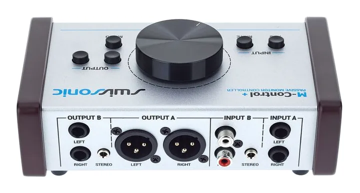 Swissonic M-Control +, loggan och ytan