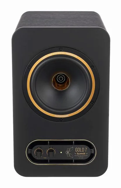 Tannoy Gold 7, fronten med woofer och diskant