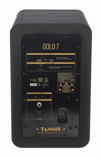 Tannoy Gold 7, loggan och ytan