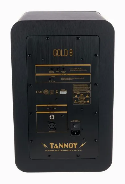 Tannoy Gold 8 Stand Bundle, basreflexporten
