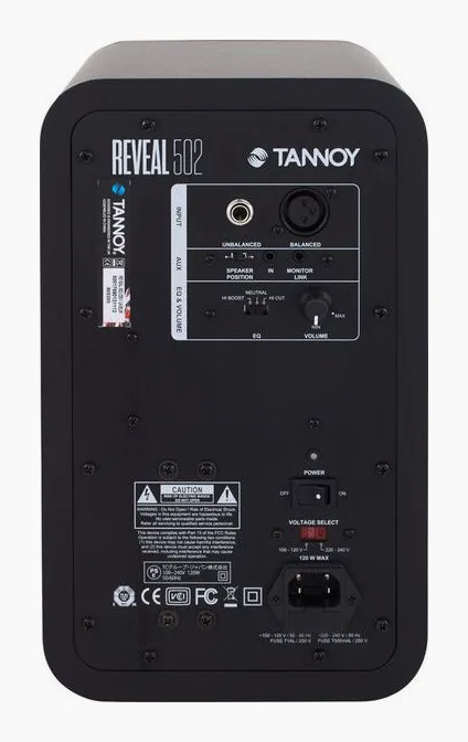 Tannoy Reveal 502 Stand Bundle, basreflexporten