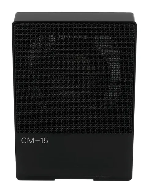 Teenage Engineering CM-15 Black, gallret framifrån