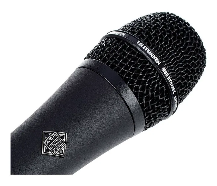 Telefunken M80 Black, mikrofonkorgen på nära håll
