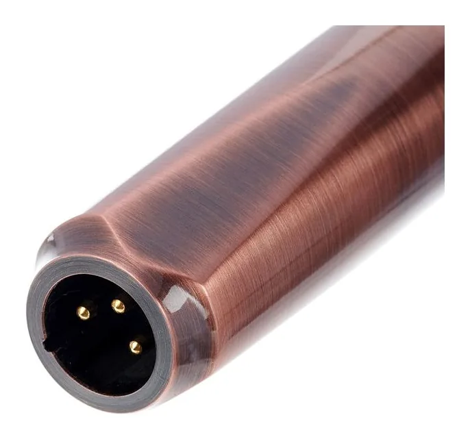 Telefunken M80 Copper, mikrofonkorgen på nära håll
