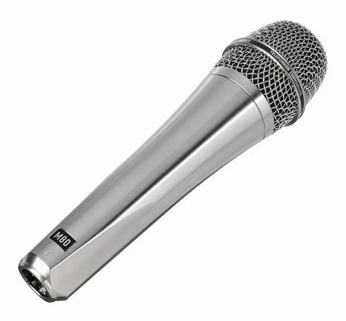 Telefunken M80 Satin Chrome, huset sett från sidan