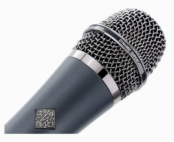 Telefunken M81 Universal Dynamic, mikrofonkorgen på nära håll