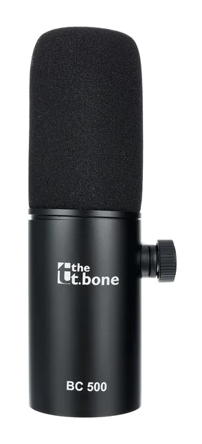 the t.bone BC 500 Swivel Mic Arm Bundle, huset sett från sidan