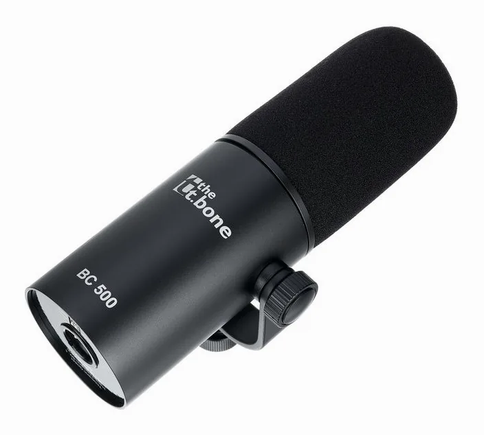 the t.bone BC 500 Swivel Mic Arm Bundle, loggan och ytan