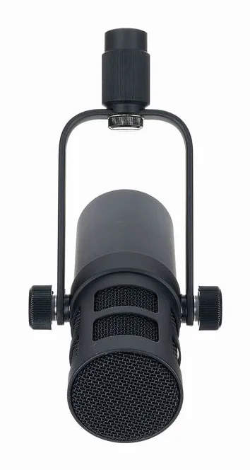 the t.bone MB 7 Beta Podcast Pro Bundle, mikrofonkorgen på nära håll