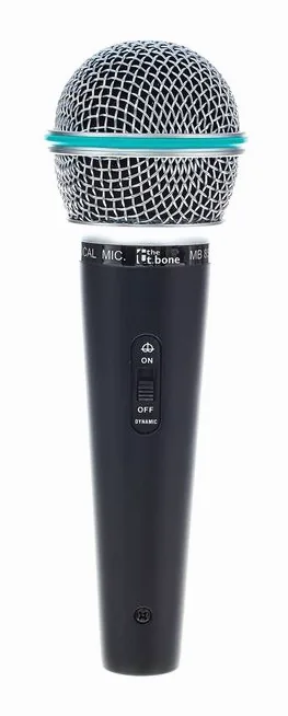 the t.bone MB85 Wireless Mic Bundle, XLR-kontakten i botten