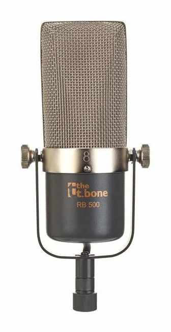 the t.bone RB 500 FetAmp Bundle, mikrofonkorgen på nära håll