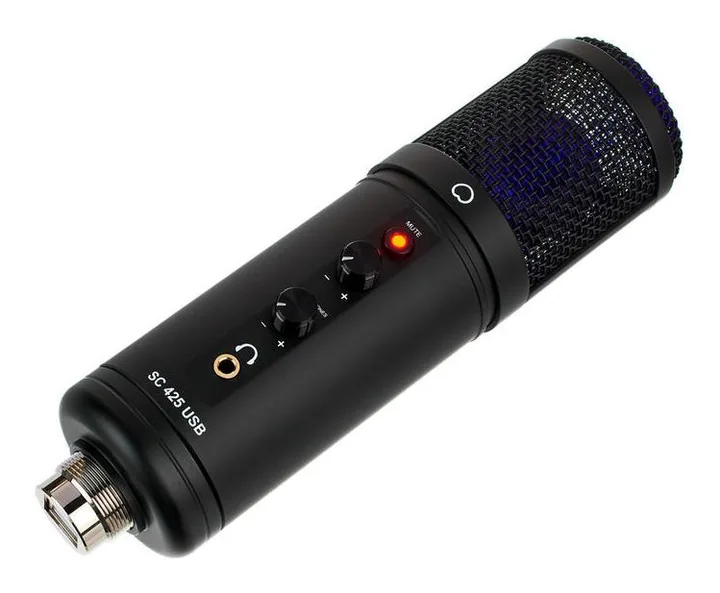 the t.bone SC 425 USB Desktop-Set, huset sett från sidan