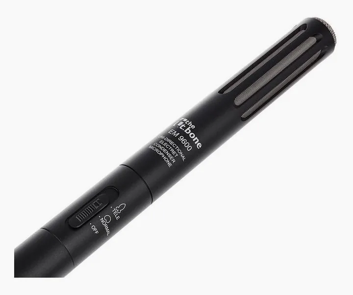the t.bone EM 9600, huset sett från sidan