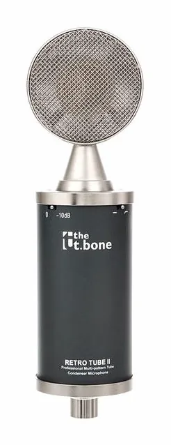 the t.bone Retro Tube II, hållaren och fästet
