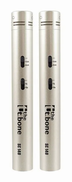 the t.bone SC 140 Stereoset Bundle, XLR-kontakten i botten