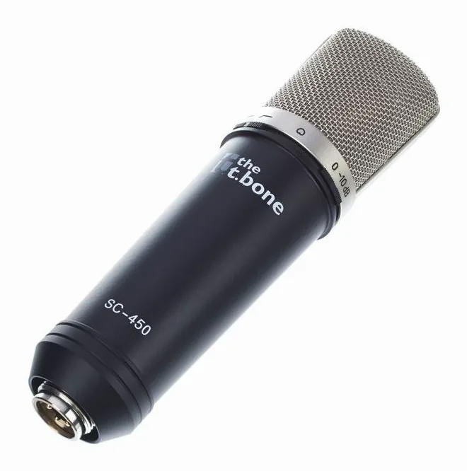the t.bone SC 450 + Popkiller, gallret framifrån