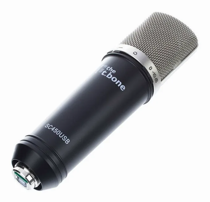 the t.bone SC 450 USB Podcast Bundle, gallret framifrån