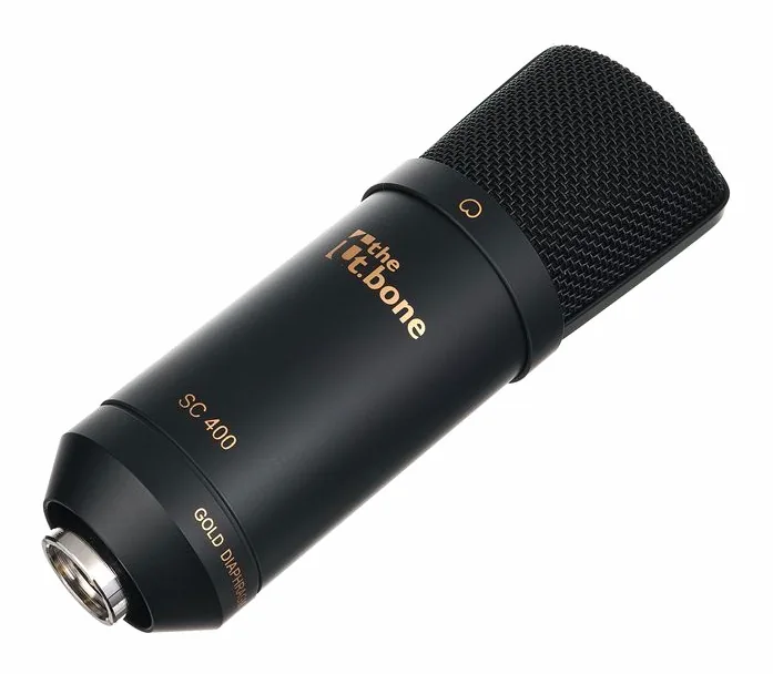 the t.bone SC 400, XLR-kontakten i botten