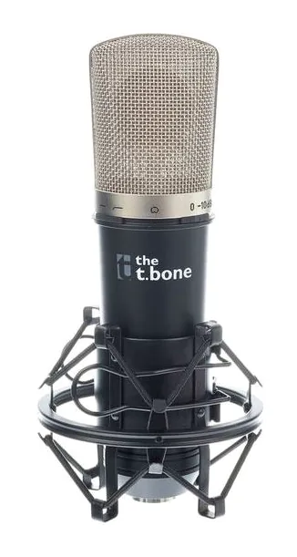 the t.bone SC 450 Value-Set, mikrofonkorgen på nära håll