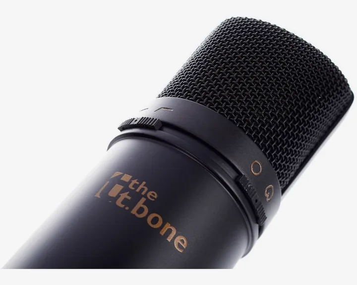 the t.bone SC 600, mikrofonkorgen på nära håll