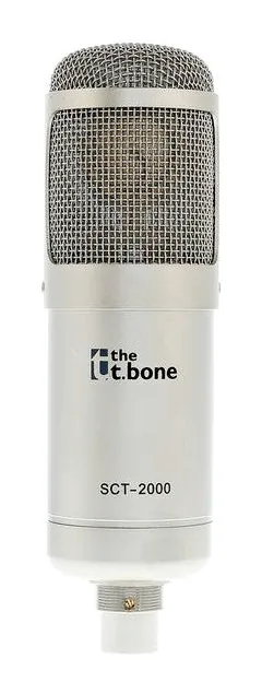 the t.bone SCT 2000 + Popkiller, XLR-kontakten i botten