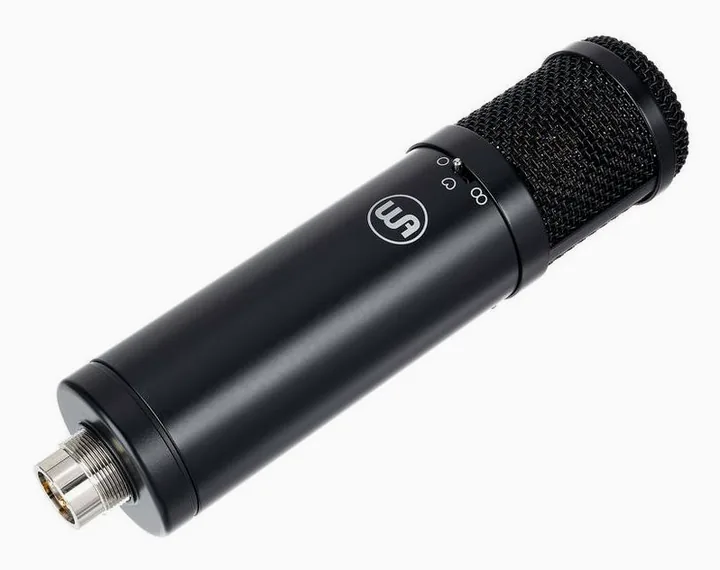 Warm Audio WA-47jr Black, hållaren och fästet