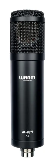 Warm Audio WA-47jr SE Black, loggan och ytan