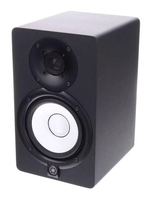 Yamaha HS 5 Desktop Stand Bundle, baksidan med anslutningarna