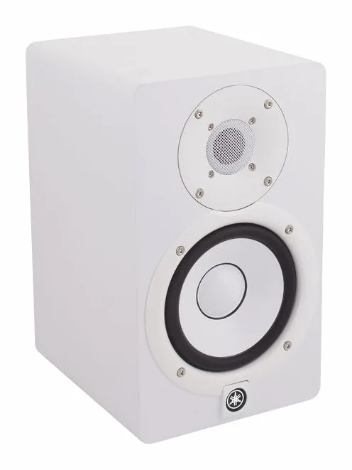 Yamaha HS 5 W Bundle, fronten med woofer och diskant