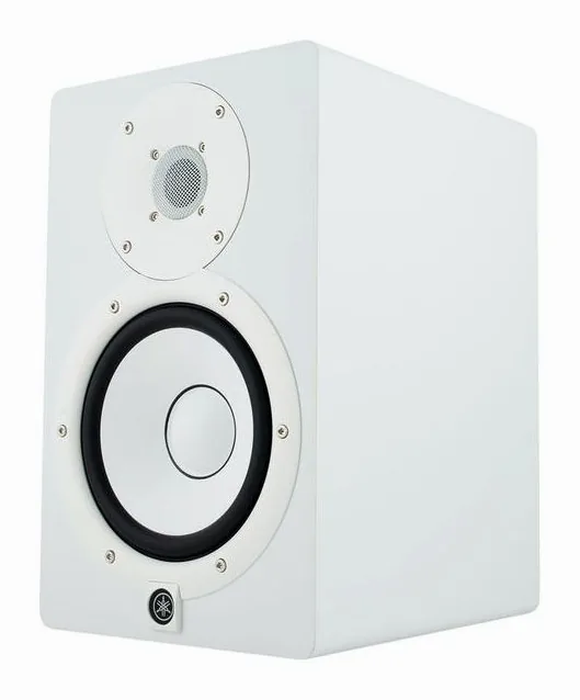 Yamaha HS 7 W Bundle, knapparna på bakpanelen