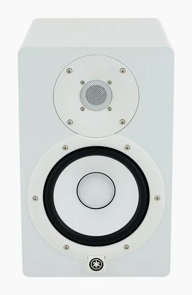 Yamaha HS 7 W Stand Set, knapparna på bakpanelen